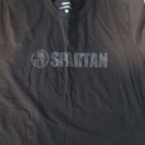 Spartan Black T-Shirt